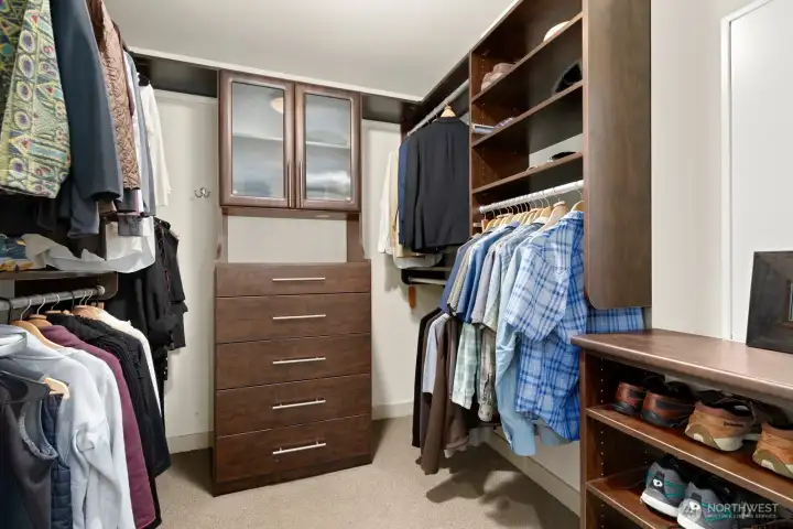 Primary Walk In Closet