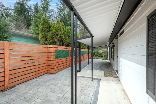 Entertainment patio