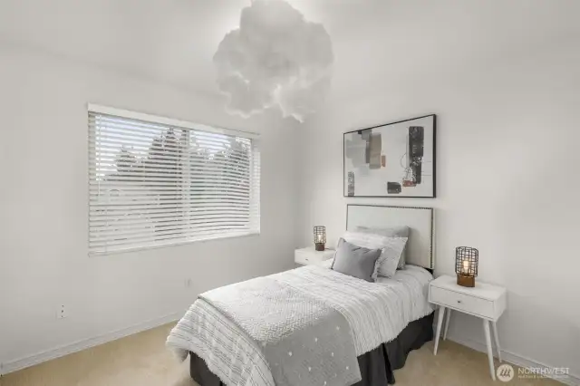 Spacious upstairs bedrooms