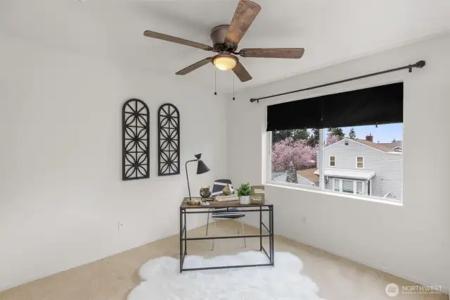 Spacious upstairs bedrooms