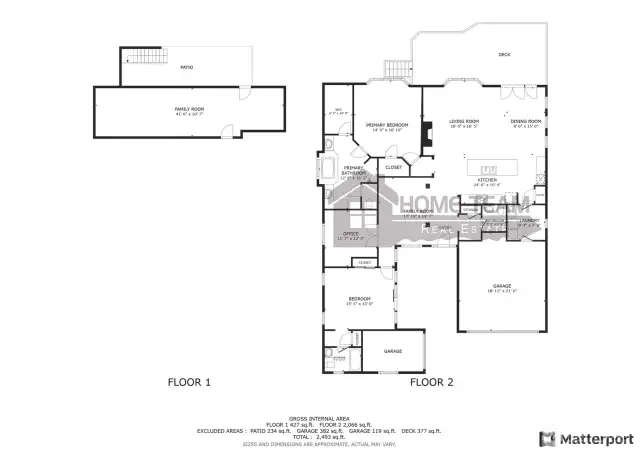Floor Plan - dimensions are approximate