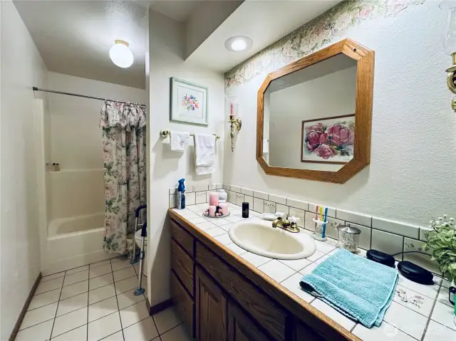 Main bathroom downstairs.
