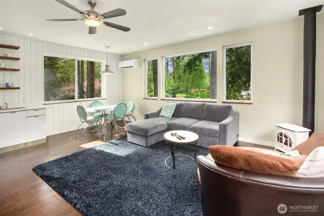 Living room of the apartment