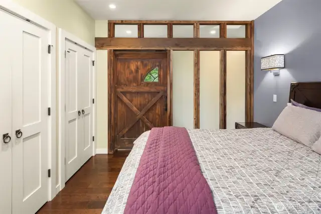 Bedroom in the apartment