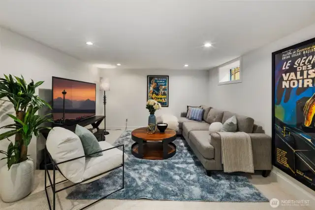Lower (Basement) 2nd Living area