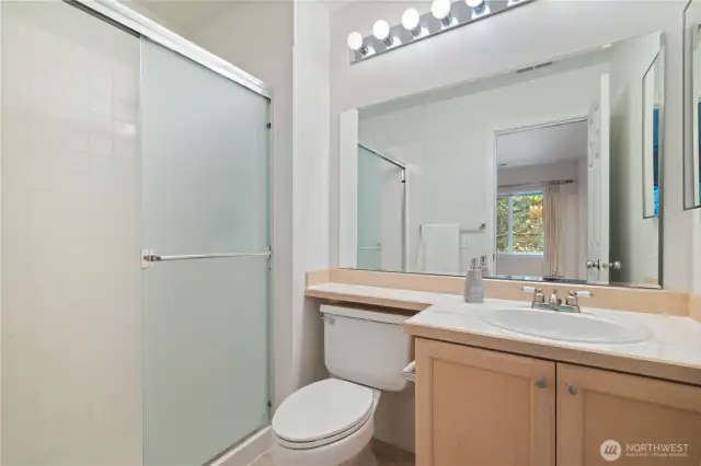 2nd bedroom with attached 3/4 bathroom