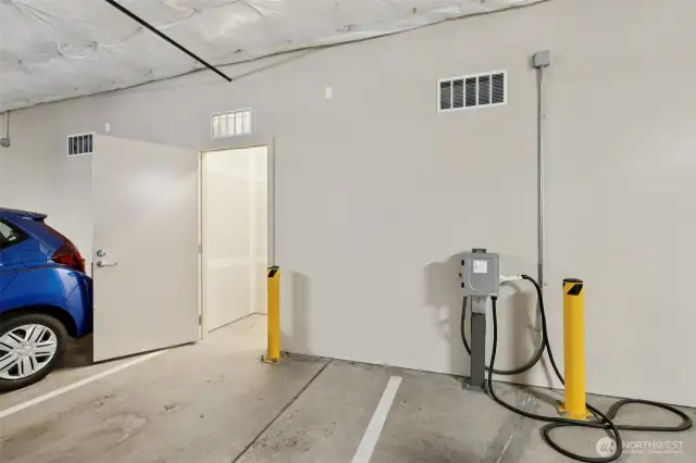 Storage room and parking spot