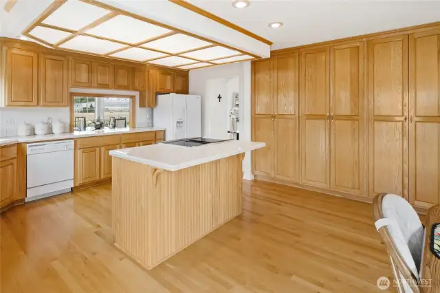 Ample storage space
