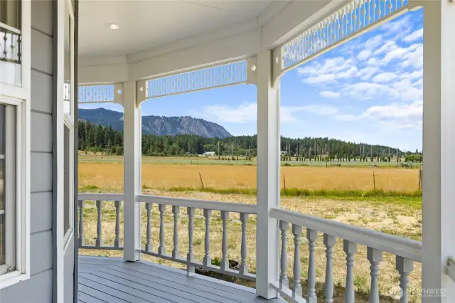 Covered front porch