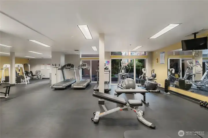 Fitness center amenity