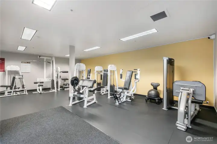 Fitness center amenity