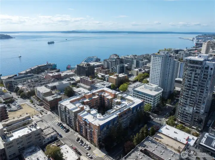 The waterfront, cruise terminals and Pike Place Market are just a stroll away