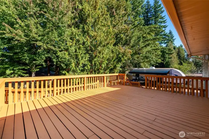 plenty of space for a celebration or bbq