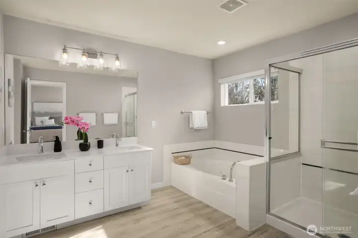 5 piece primary bath