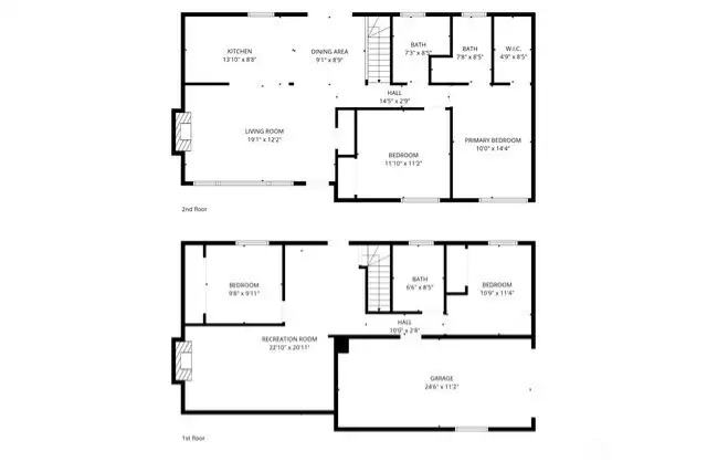 Floor plan layout. Floor plan layout.