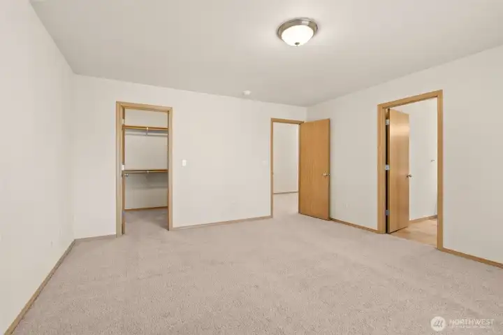 Another angle in the primary bedroom