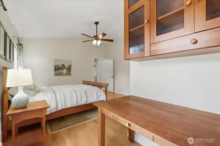 Custom built ins throughtout.