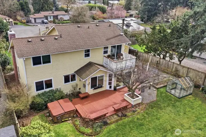 Welome Home, Relax, soak in the hot tub, or sit down for a moment and enjoy the privacy.