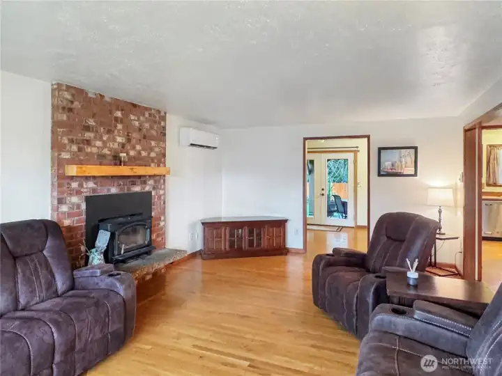 This fully fenced private back yard is a gardeners dream.