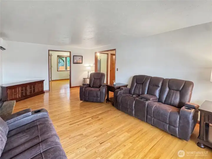 This fully fenced private back yard is a gardeners dream.