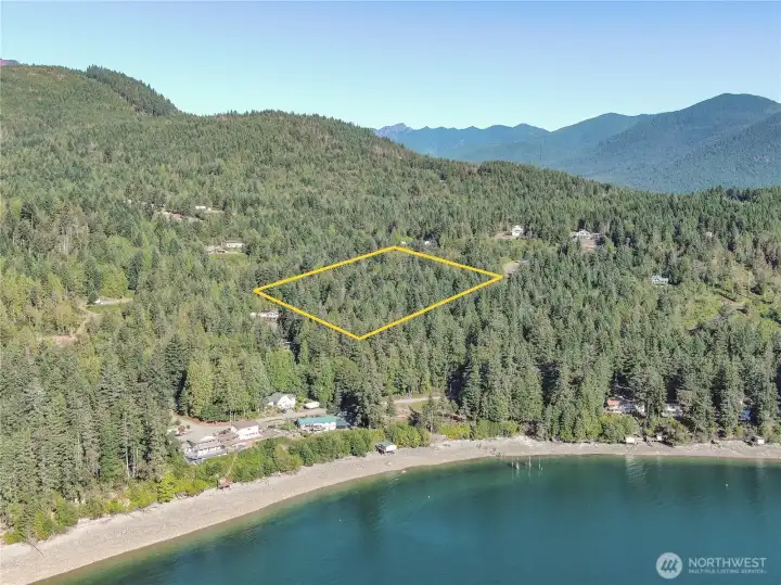 Approximate area of this beautiful property moments away from Pleasant Harbor boat boat launch for easy Hood Canal activities.