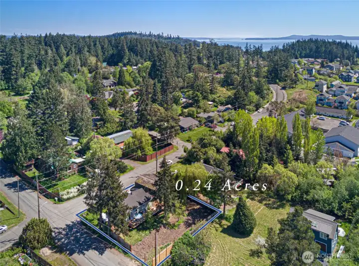 At 0.24 acres in a prime Friday Harbor location, this multi-family zoned parcel presents exceptional investment and development opportunity, with the existing 1940 charmer already updated and ready for occupancy.