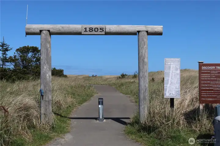 Dune Trail....10 miles of paved riding,walking, and hiking trails through the duens