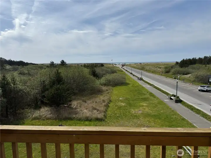 View from the balcony