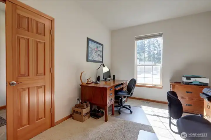 Home office off the foyer