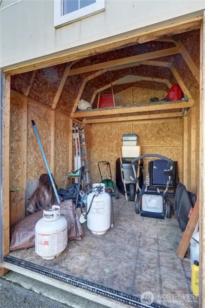 yard equipment included in sale