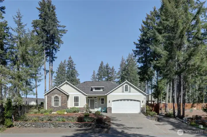 Level off-street parking and room for the RV on right side of drive.