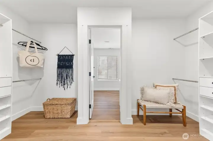 Your Primary Walk-In Closet
