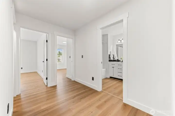 Bedrooms #2, #3 and Full Bathroom