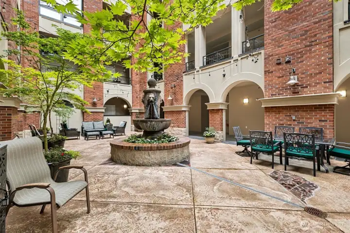 The courtyard can be the host location for weddings, birthdays, parties and concerts...or simply a quiet retreat for you to enjoy.