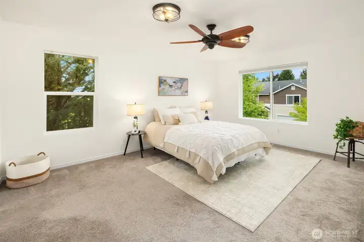 Giant Primary Bedroom