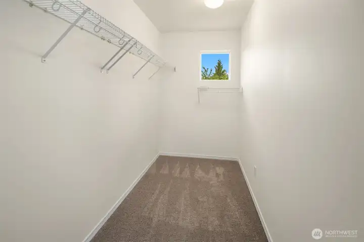 Primary Walk in closet