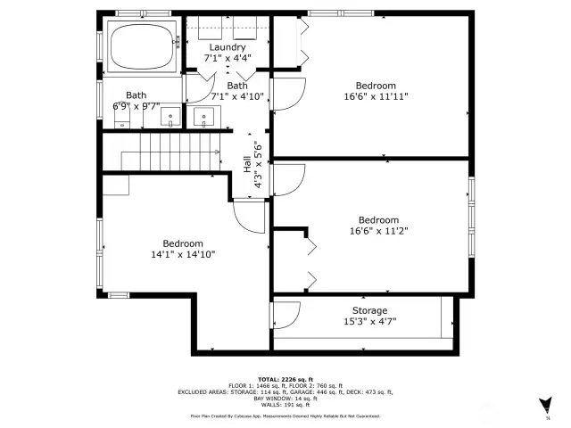2nd Floor SF Estimated