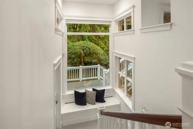 Abundant natural light.