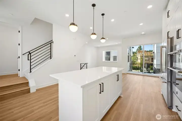 Kitchen of actual home
