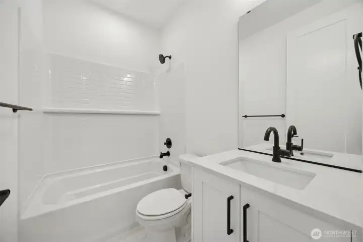 Guest bath of actual home