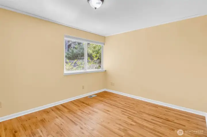 Bedroom 2 with south facing window
