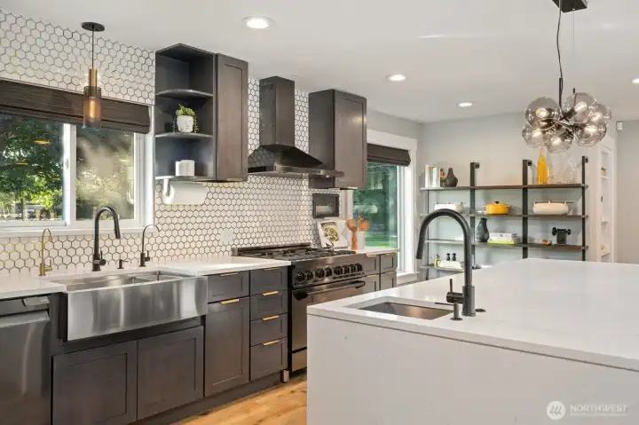Kitchen is a chef's dream ... plus friends!