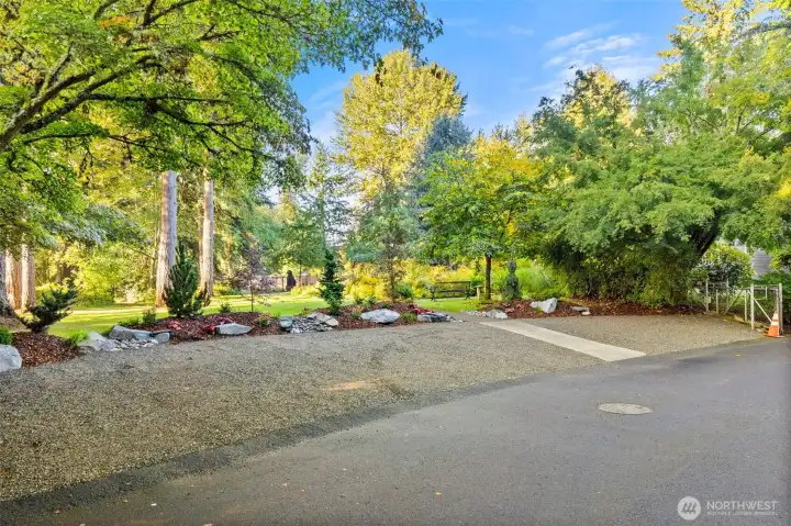 Entrance to the Chehalis Walking Trail