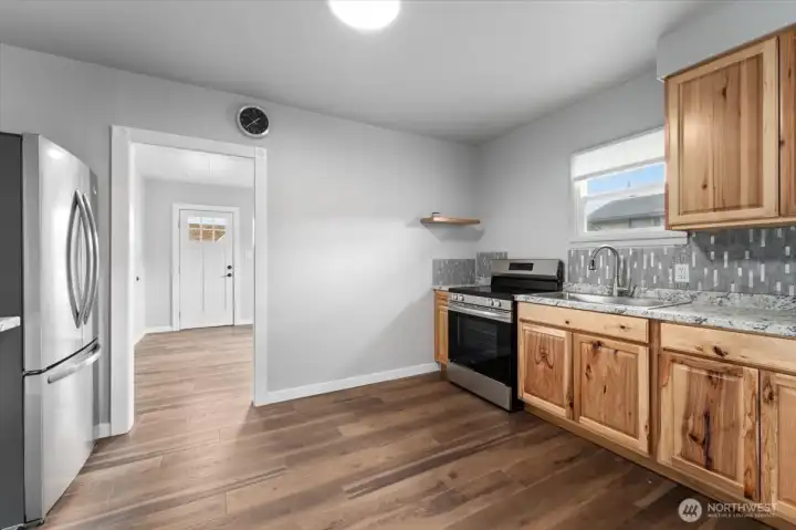 Kitchen on main floor