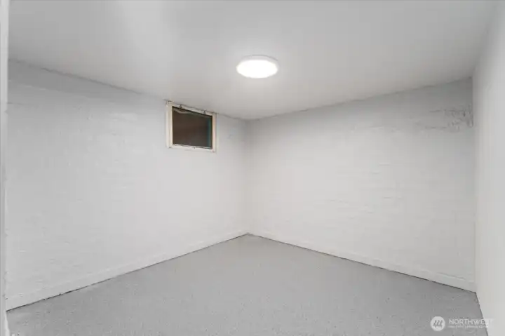 Extra finished room in basement