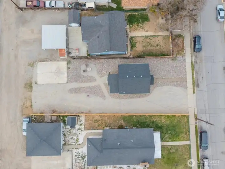 Birds eye point of view