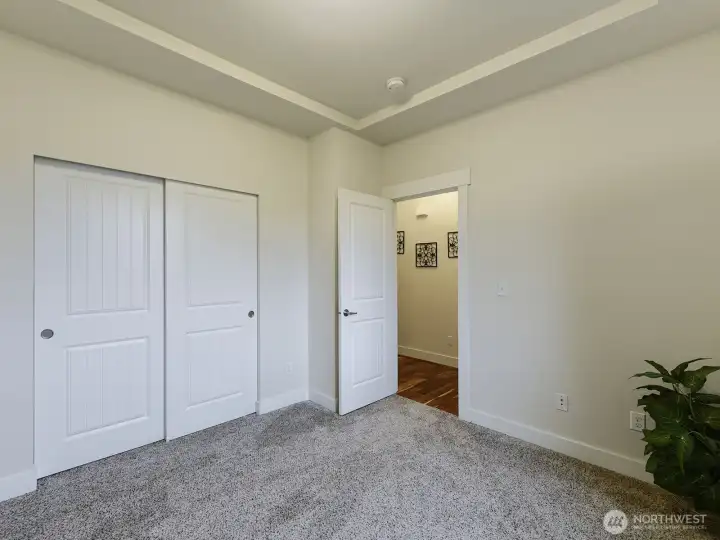 Another view Coffered ceiling.