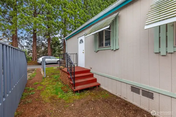 Exterior Side of Home