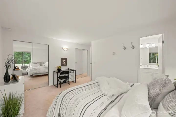 Dual Closets in Primary Bedroom