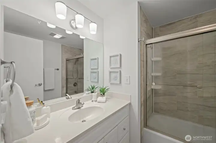 Updated Hall Bath